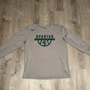 Michigan State Basketball Nike Tee